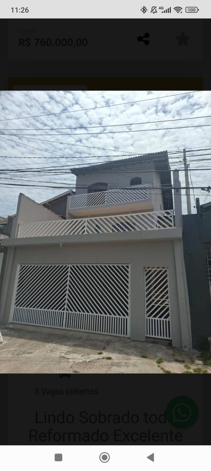 #6226-A - Casa para Venda em Osasco - SP