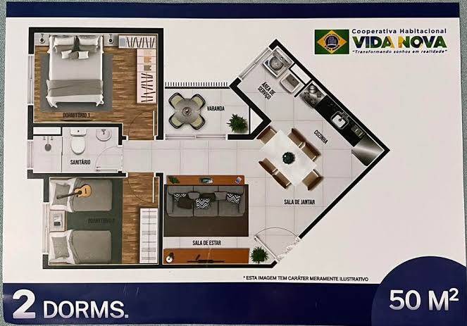 #6307-RM - Apartamento para Venda em Taboão da Serra - SP