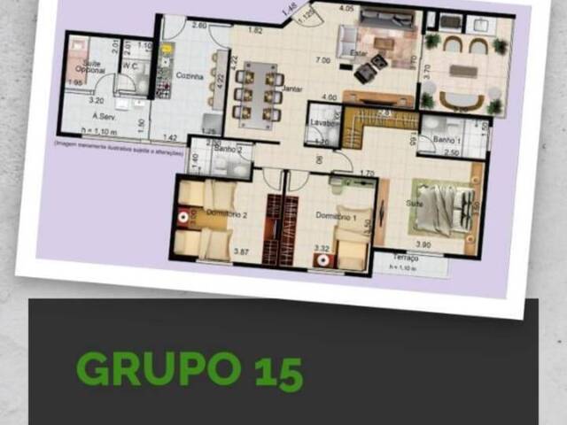 #4969-RM - Apartamento para Venda em Embu das Artes - SP - 2