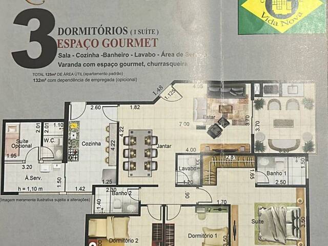 #6172-A - Apartamento para Venda em Embu das Artes - SP - 2