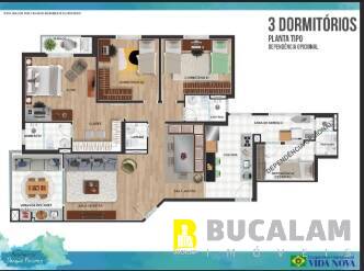 Apartamento à venda com 3 quartos, 125m² - Foto 2