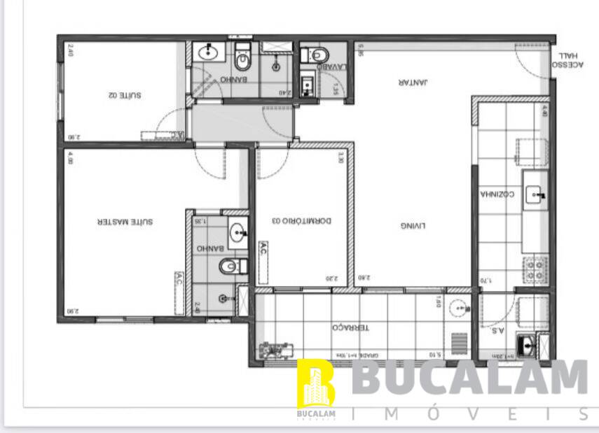 Apartamento à venda com 3 quartos, 87m² - Foto 15