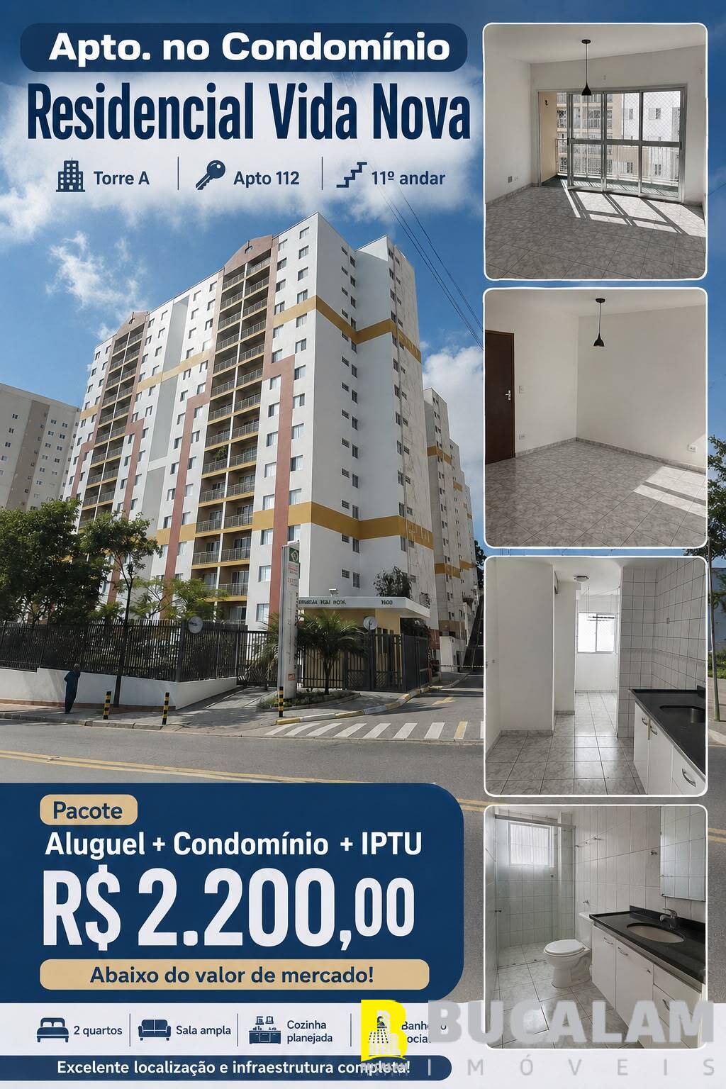 Apartamento, 2 quartos, 54 m² - Foto 12